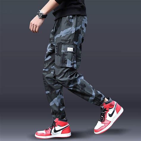 hip hop camo clothes.